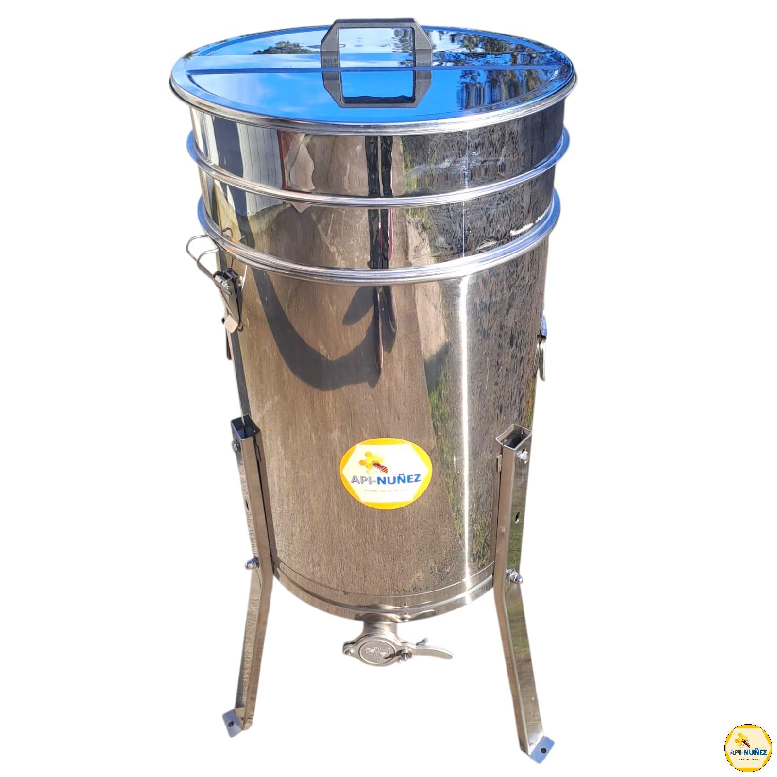 DECANTADOR DE MIEL 50 KG DOBLE FILTRO API-NUÑEZ
