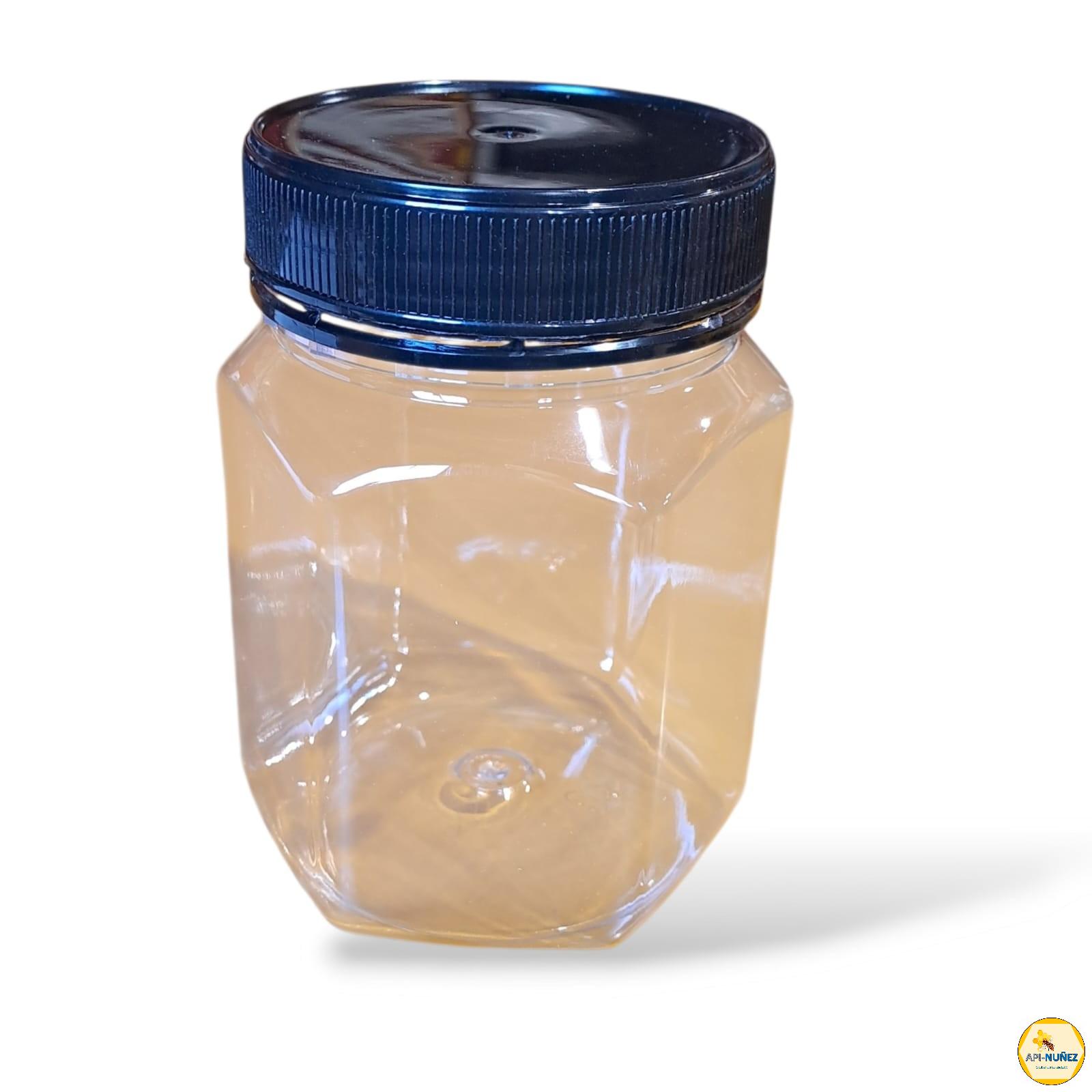 ENVASE PET DE 1 KILO HEXAGONAL TAPA ROSCA PLASTICO