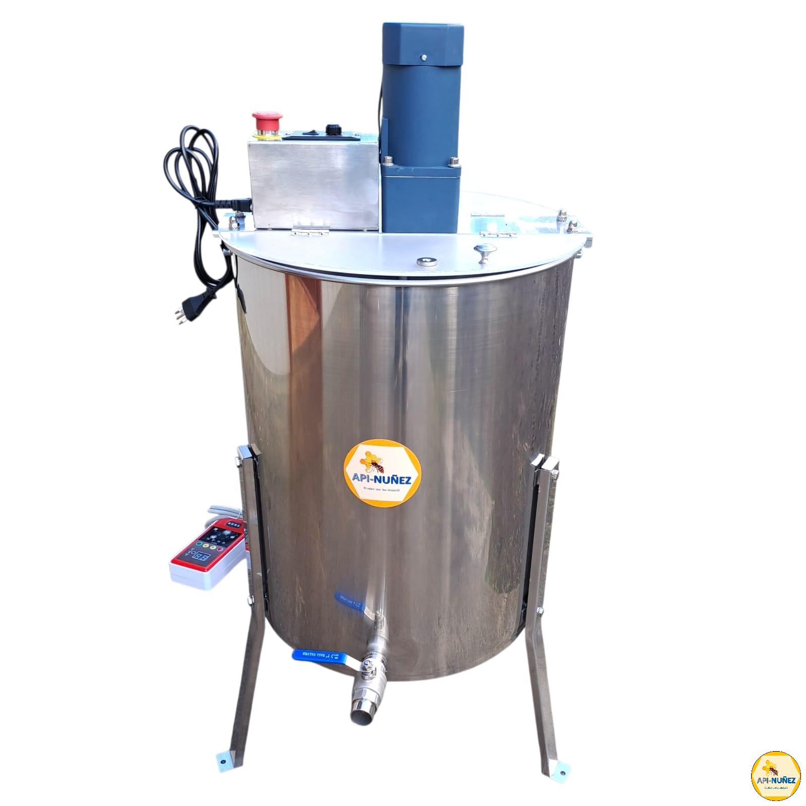 CREMADOR DE MIEL AC.INOX. CAPACIDAD 100 KILOS CON TERMPERATURA