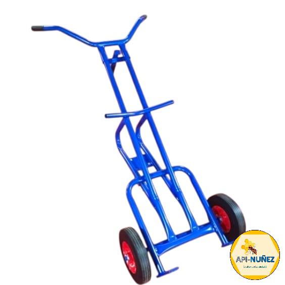 CARRO YEGUA PORTA TAMBOR MANUAL HASTA 300KG API-NUNEZ